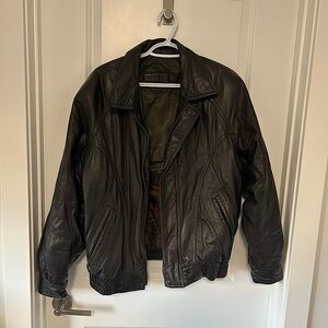 VINTAGE real leather jacket